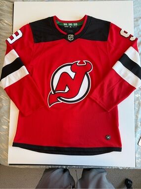 Adidas Taylor Hall New Jersey Devils Jersey
